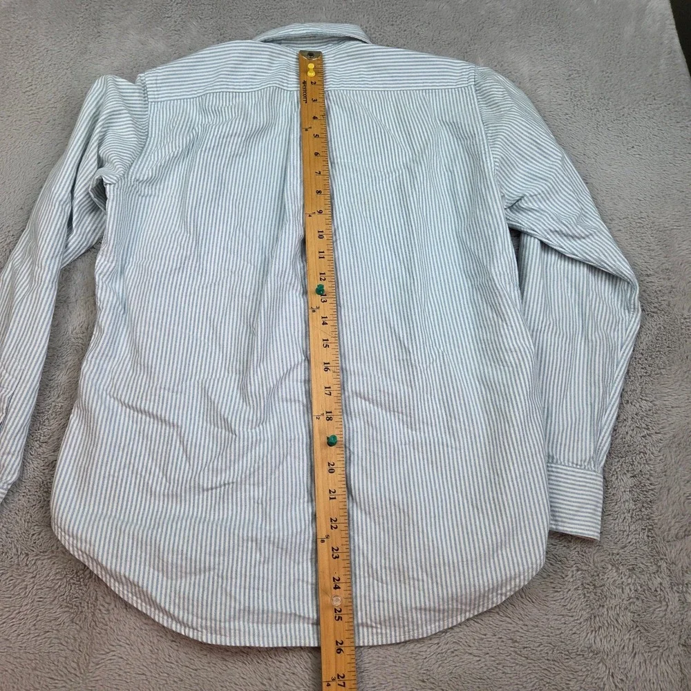 Ralph Lauren Button Down Shirt Boys S Striped Long Sleeve Oxford Flesh Pony